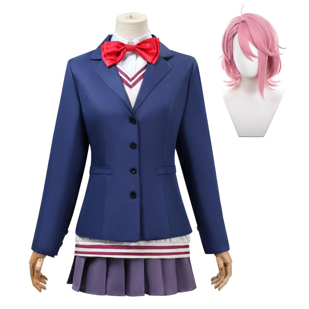 Bold Supernatural Armed Dang Dang Ken Takakura & Momoe Natsume Cosplay Costume 2D