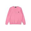Cross Lav Unisex Embroidered Little Horse Logo Round Neck Pullover Hoodie - Perfect for Spring/Autumn, Loose & Versatile Casual Wear