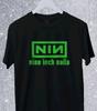 Nine Inch Nails Herren S5XL Schwarzes T-Shirt Unisex T-Shirt