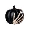Black Halloween Pumpkin Decoration, Indoor Table Centerpiece for House