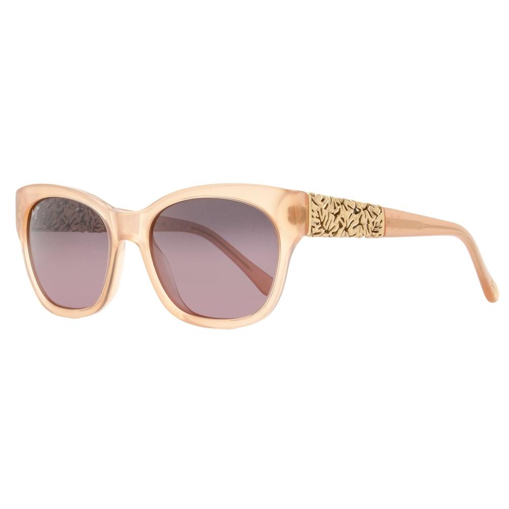 

Maui Jim Women S monStera Leaf SunglaSSeS Mj747 09a Pink Gold 57mm 09a
