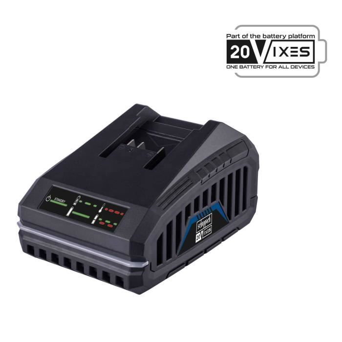 Chargeur 4.5A 20V - batterie universelle pour la gamme SCHEPPACH 20V IXES