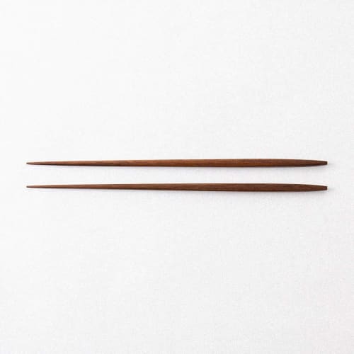 b2c Edo Wooden Chopsticks, Rikyu Style, Ironwood, 23.5cm (Wood Brown) | Chopsticks, Rikyu Chopsticks, Rikyu Style, Modern, Shaved, Wooden Chopsticks,