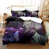 3D Print Anime Ranboo Printed Bed Set Duvet Cover Pillowcase Bedding Set Bed Linen Sheet Quilt Cover Full Queen King Size