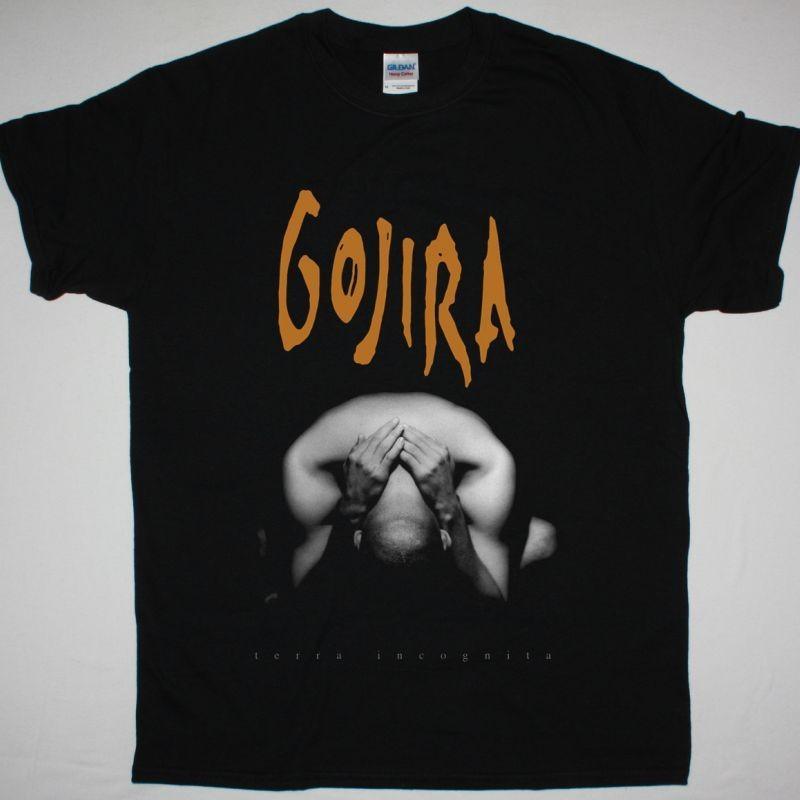 Gojira Terra Incognita Black T-Shirt Metal Band Tee S разноцветный