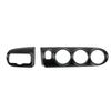 For Benz A Class CLA W177 C118 Accessorie 2pcs Carbon Fiber Style Car Interior Center Instrument AC Air Vent Outlet Frame Cover Decoration