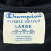 Champion Reverse weave Logo embroidery Long sleeve Sweatshirts 2XL Navy Men's Used