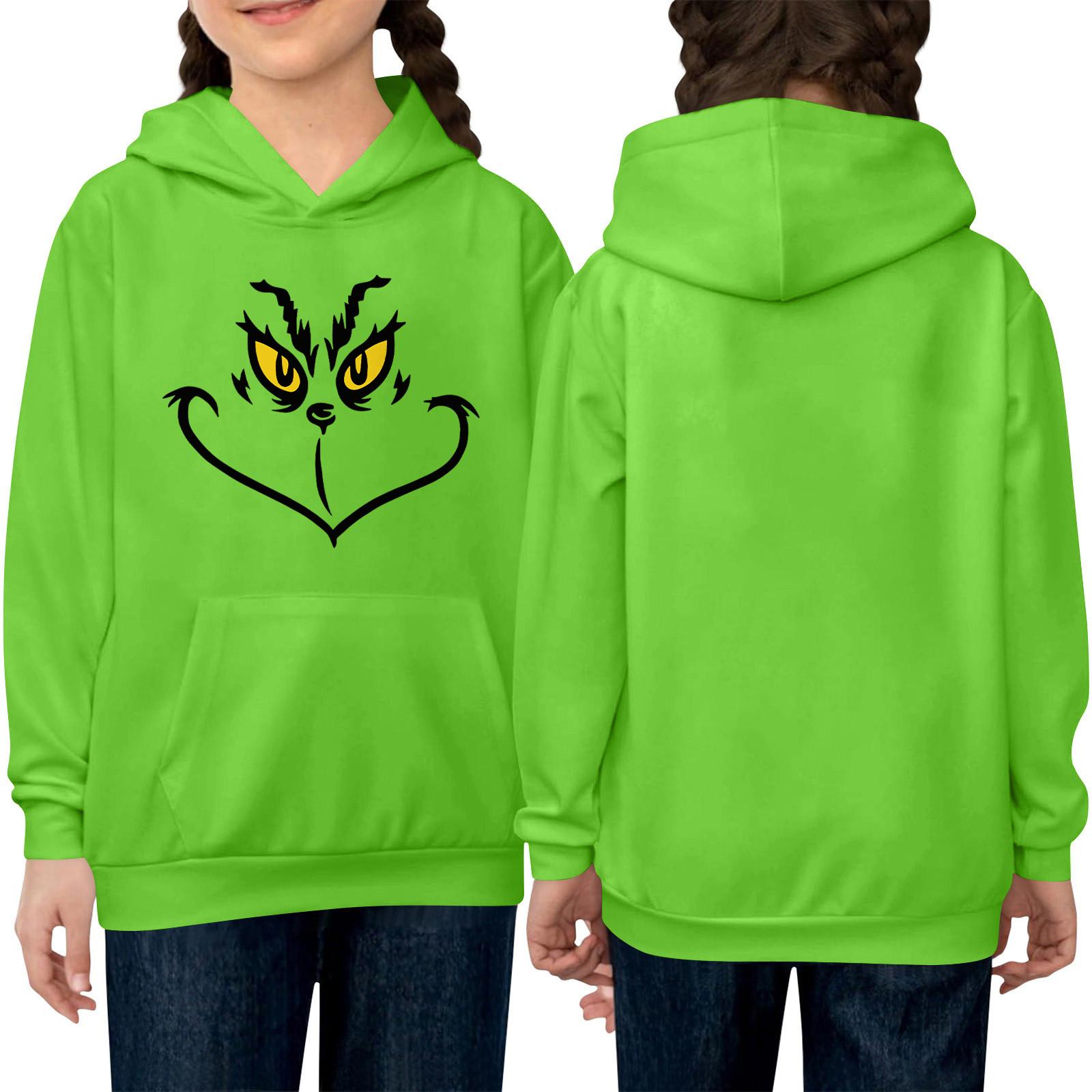 

Детская толстовка с длинным рукавом, повседневная толстовка с капюшоном, удобная, свободная, легкая детская толстовка 130