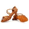 Średni obcas 5 cm profesjonalne damskie buty do tańca latynoskiego salsa buty do tańca towarzyskiego kryty
