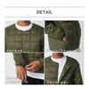 Crew Neck Button Inner Down Jacket Men's (TAION-104)