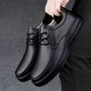 Fashion High Quality Classic Men Shoes for Wedding Genuine Leather Men Casual Shoes All-match Non-Slip Business Oxfords Shoes for Men