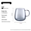 SUPOR Double-Wall Heat-Resistant Glass Water Cups (Set of 2)