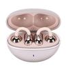 Bluetooth Earphone V6.0 Clamp On Earbuds Intelligent Noise Cancelling with Detachable Bowknot 4H Playtime 10 15m Range
