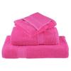 VidaXL Serviettes d'invité de Qualité Supérieure 2 pcs, Draps de Bain, Essuie-mains, Serviette de Visage Salle de Bain, Rose 137518