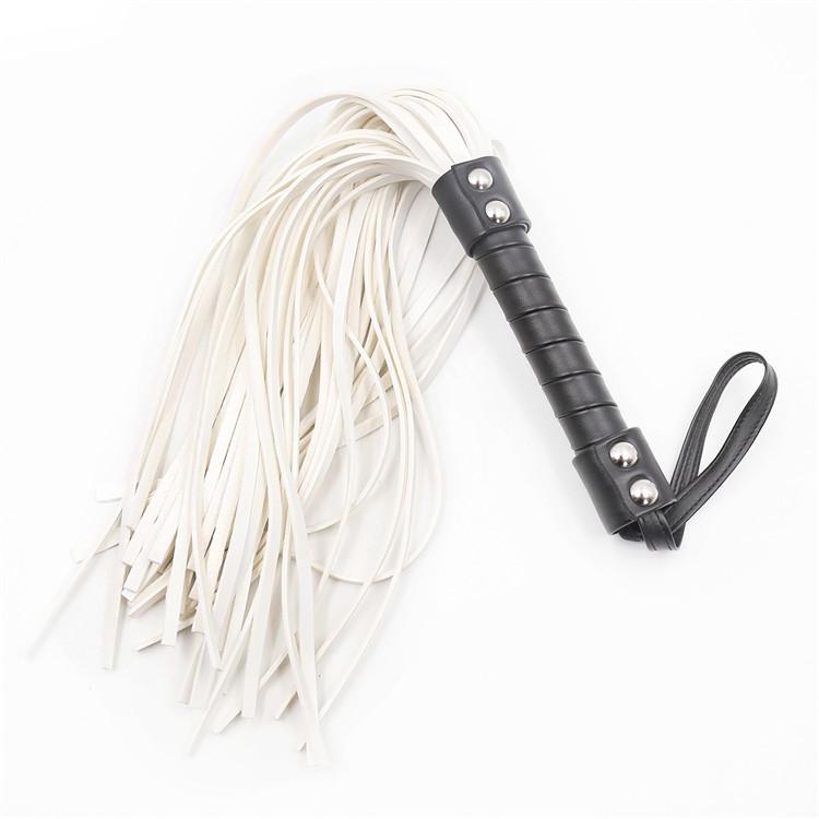 Leather Multi-Tassel Whip for Spanking Practice