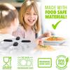 Magnetische Mikrowellenabdeckung für Lebensmittel Mikrowellen-Spritzschutz 11 12 Klare Mikrowellen-Tellerabdeckung Schüsselabdeckungen für Mikrowellenofen Kochen Spritzschutz