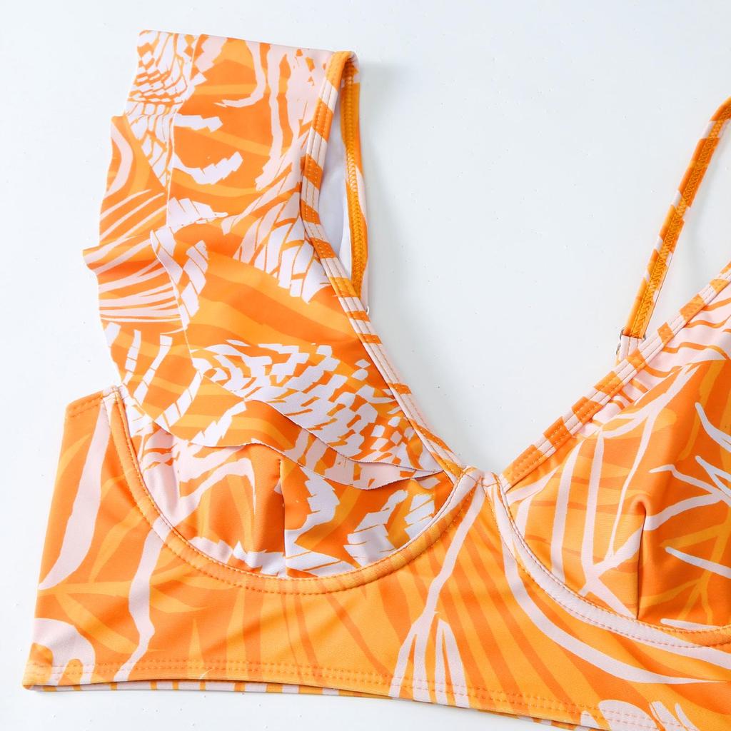 European & American Style Split Swimsuit Resort Women's Bikini Set, 2025 Design