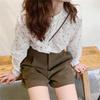 Frühling Herbst Shirts Damen Print Langarm O-Ausschnitt Casual Täglich Studenten süßen Stil Femme Kleidung