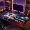 Kylian Mbappe Custom Large Mouse Pad, Personalized Name Text Print, Football Logo Non‑Slip Desk Mat Gaming Gift