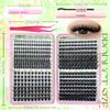 Natural Look 3D Faux Mink Lash 8-16mm Length DIY Lash Extension Kit  Makeup Enhancement