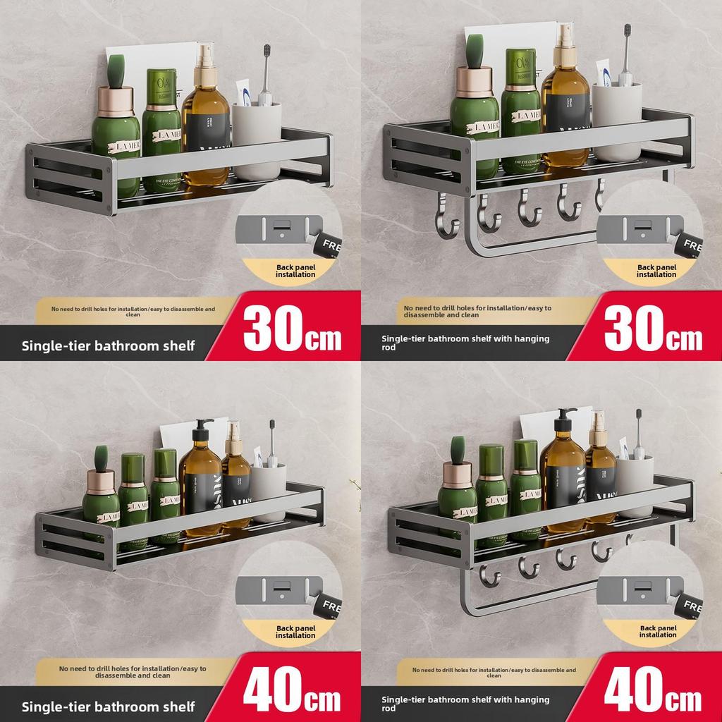 Bathroom Wall Shelf Organizer For Easy Storage In Toilets And Bathrooms