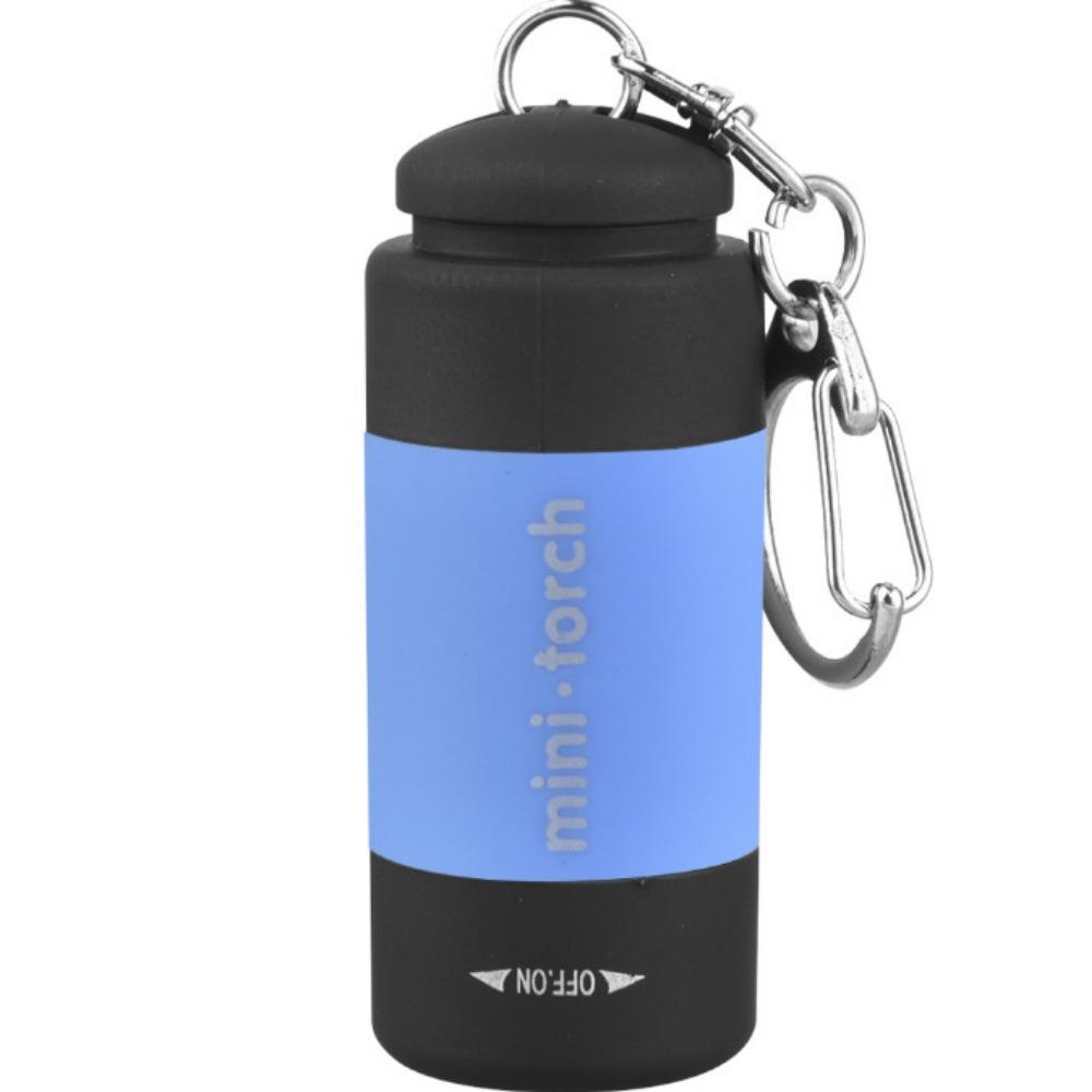 Mini Colorful Super Bright Flashlight Outdoor Home Portable Lighting USB Charging Keychain LED Waterproof Flashlight