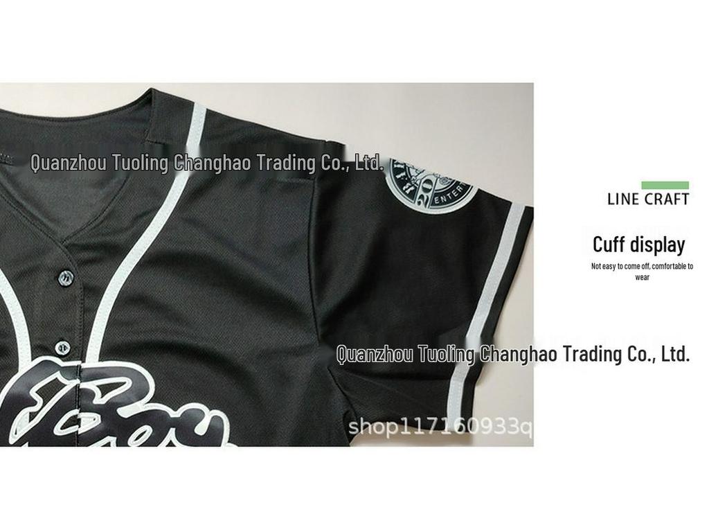 Bad Boy Black BIGGIE #10 Baseball Jersey - Embroidered Men's Hip Hop Party Wear