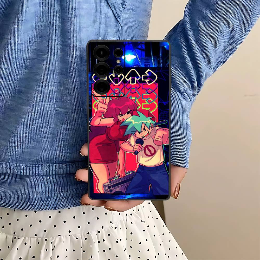 Music Game Friday Night Funkin Phone Case For Samsung S 24 Fe 25 Ultra Plus 20 Lite 21 30 22 23 24 22 Ultra 5G Fundas