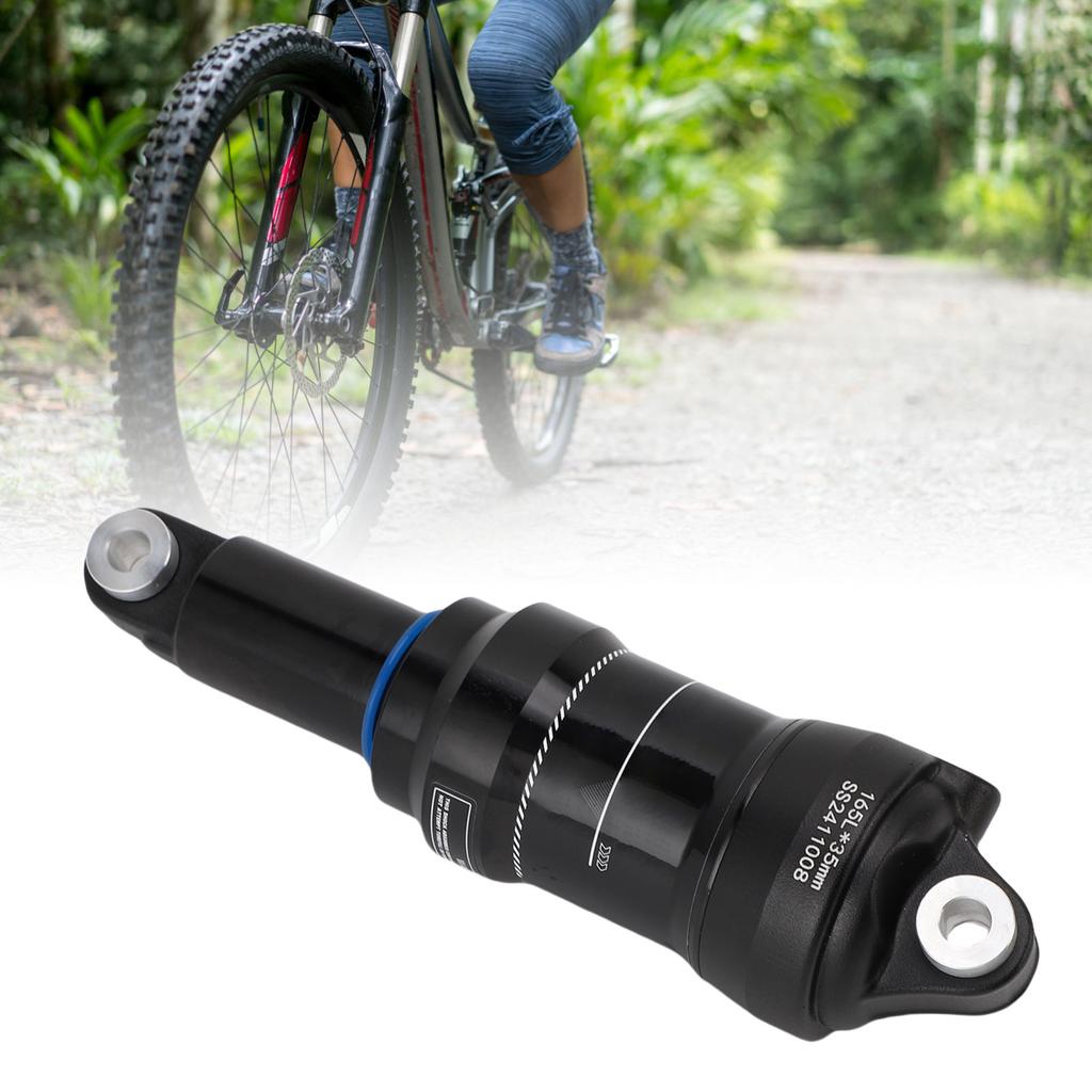 Bike Rr Shock Aluminum Alloy 165mm Lightweight   Pressure Rr   for Mountain Bikes Electric Downhill Bikes