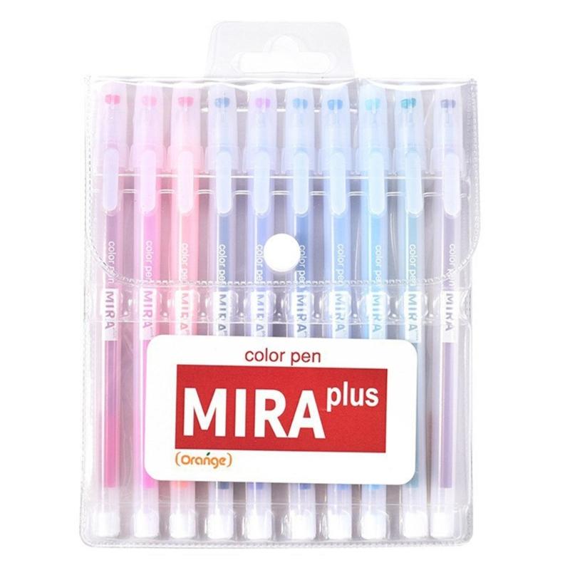 6/10/12 Pcs Neutral Pen Multicolour Gel Pen Set 0.5mm Writing Pen Gift Pen Journaling Pen Painting Pen Gel Ink Pen