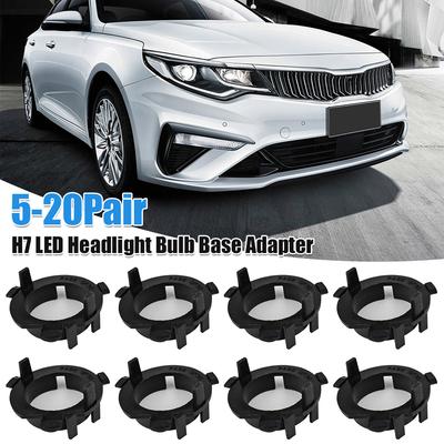 H7 LED Headlight Bulb Adapter Auto Accessories H7 LED Headlight Bulb Adapter Base Replacement for Hyundai Nissan Kia