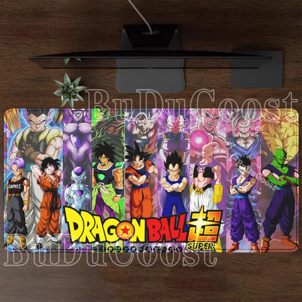 HD-Druck Dragon Ball Son Goku Mauspads Computer Esports Schreibtischmatte Tastatur Gaming Büro Zubehör Rutschfeste Basis XXL Mauspads