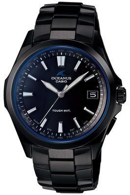 Casio Oceanus Solární hodinky OCWS100B1AJF Černé Rádiově řízené