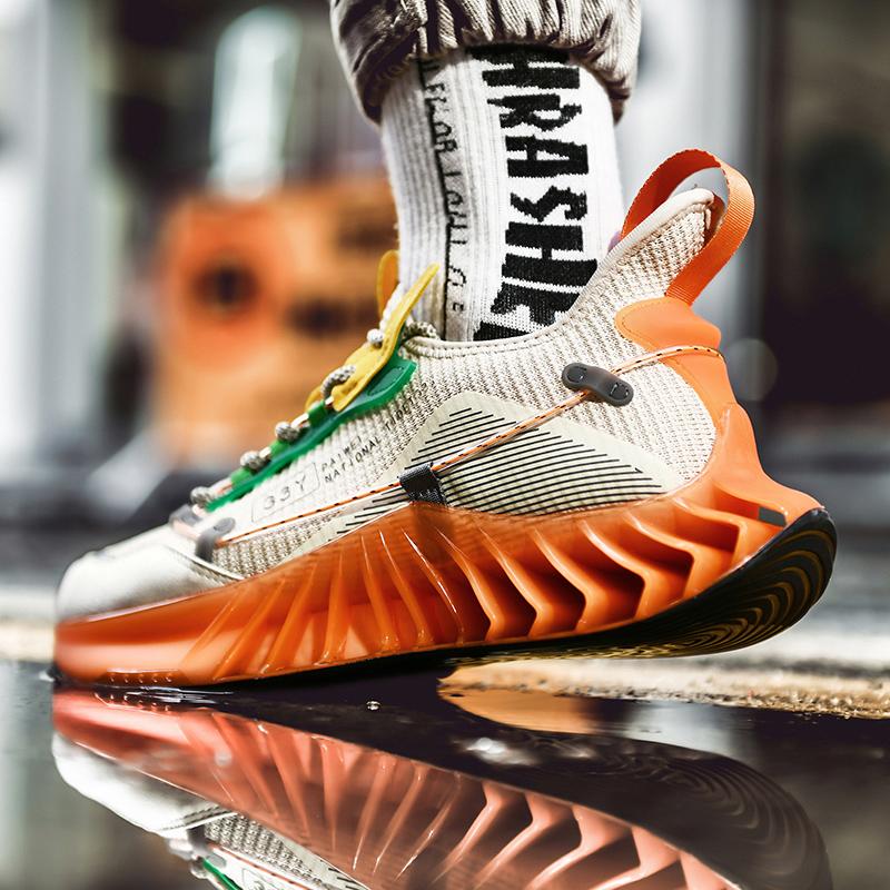 Herresko Sneakers Mannlig tenis Luksussko Herre fritidssko Trener Løp Pustende mote loafers Løpesko for menn