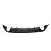 Gloss Black TCR Rear Bumper Diffuser Valance Sporty Style For MK7 Pre?Facelift 2013 To 2016