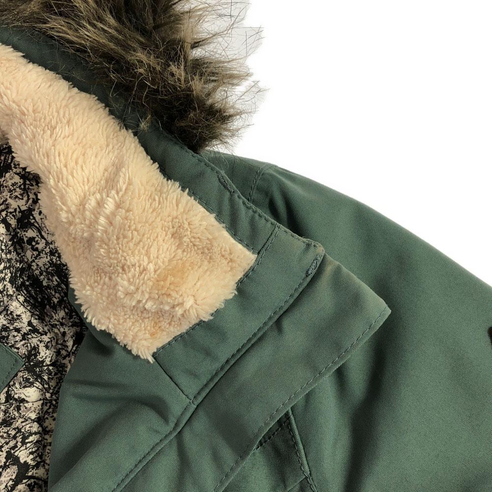 O'neill Reißverschluss-Wattemantel M Grünes System Damen Gebraucht