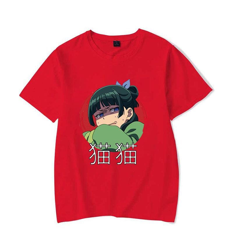 New Anime The Apothecary Diaries MAOMAO Printing T-shirt Fashion Unisex Short Sleeve Summer Cool Harajuku Streetwear Tops
