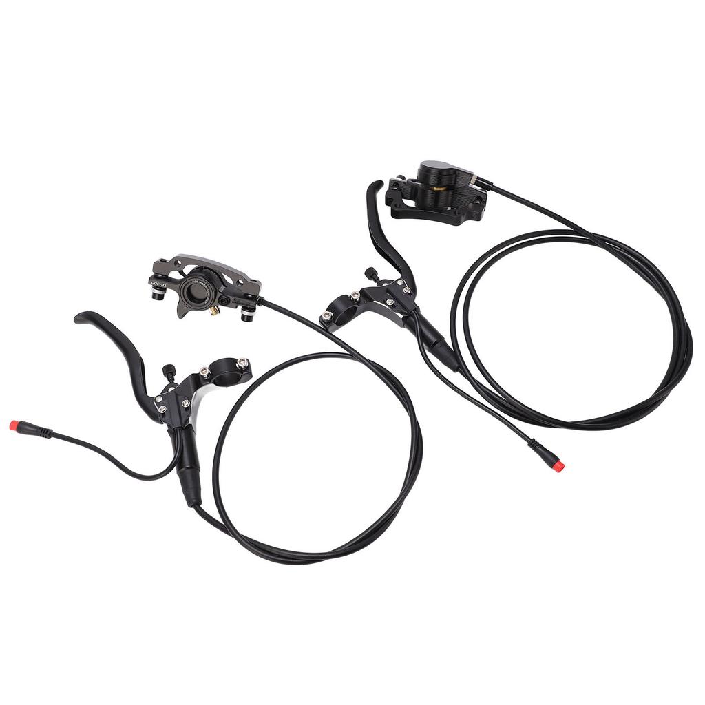 Bike Disc Brake Set Sensitive Front Rear Power Cut Off Hydraulic Brake Kit for Electric Scooter