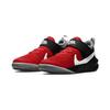 Nike Team Hustle D10 PS University Red Black Kids Sneakers Particle-Grey White CW6736-607