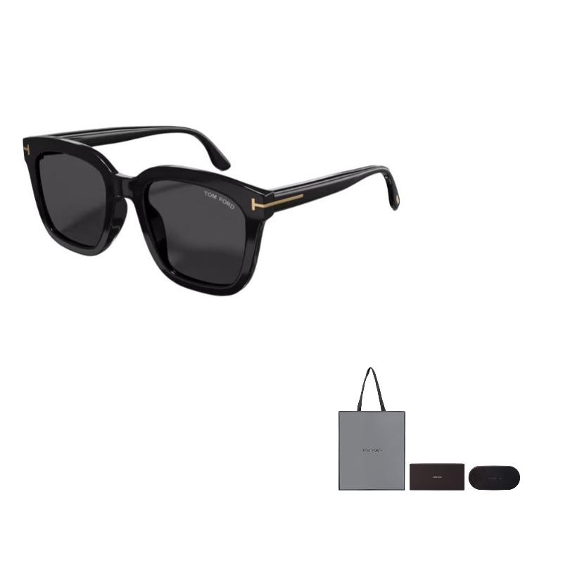 TF Logo Sunglasses With Metal And Square Frame Design Unisex sunglasses Multicolor FT0892-K