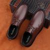 Genuine Leather Men Formal Shoes Luxury Comfy Formal Dress Footwear Outdoor Man Business Shoes Leisure Walk Derby Shoes Sneakers