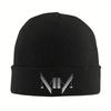 Marilyn Manson Beanie Hats Deco Logo Knit Hat Kpop Elastic Adult Unisex Caps Autumn Pattern Casual Bonnet Hats Gift