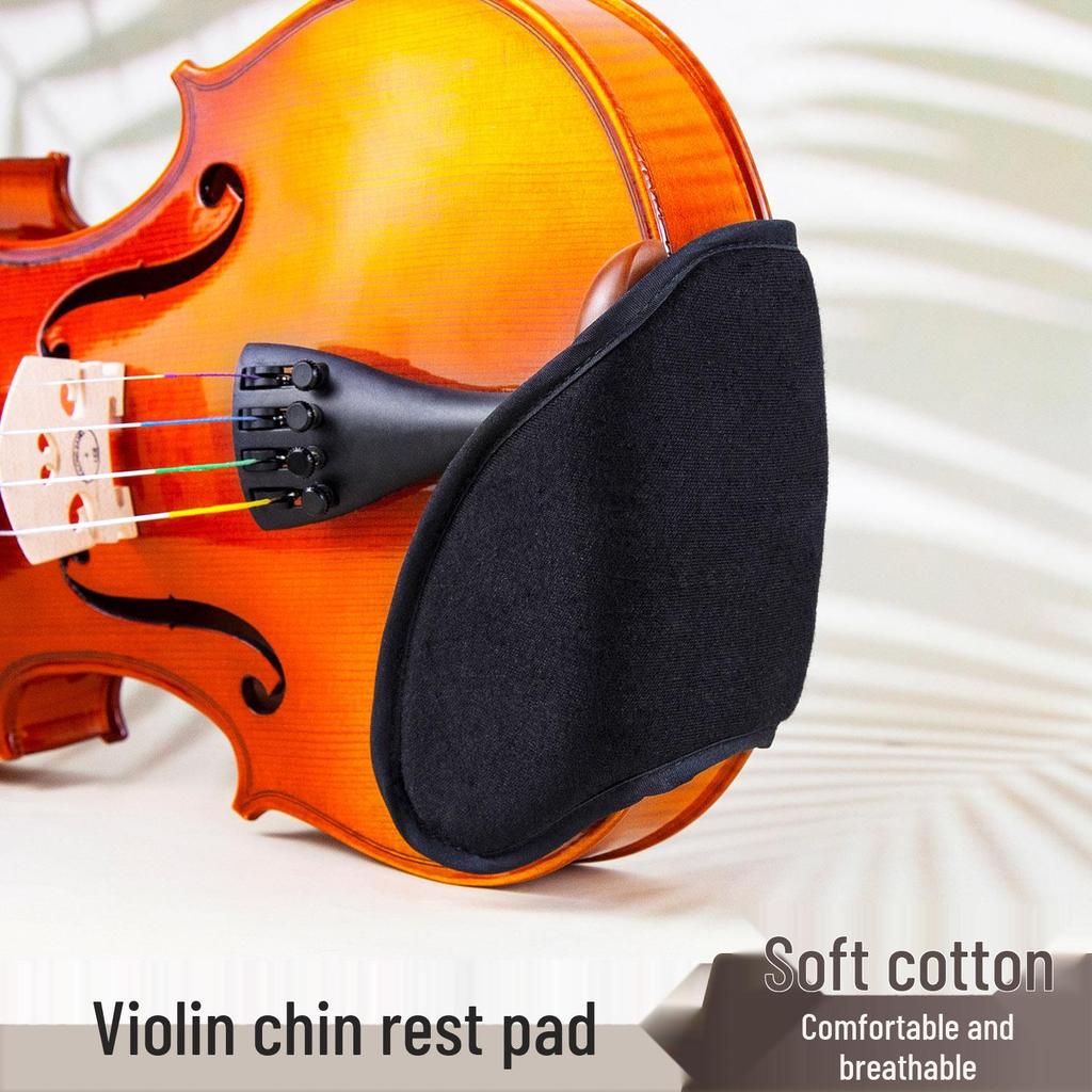 Violin Chin Rest and Shoulder Protector for Children and Adults - Comfortable Neck and Cheek Support with Accessories