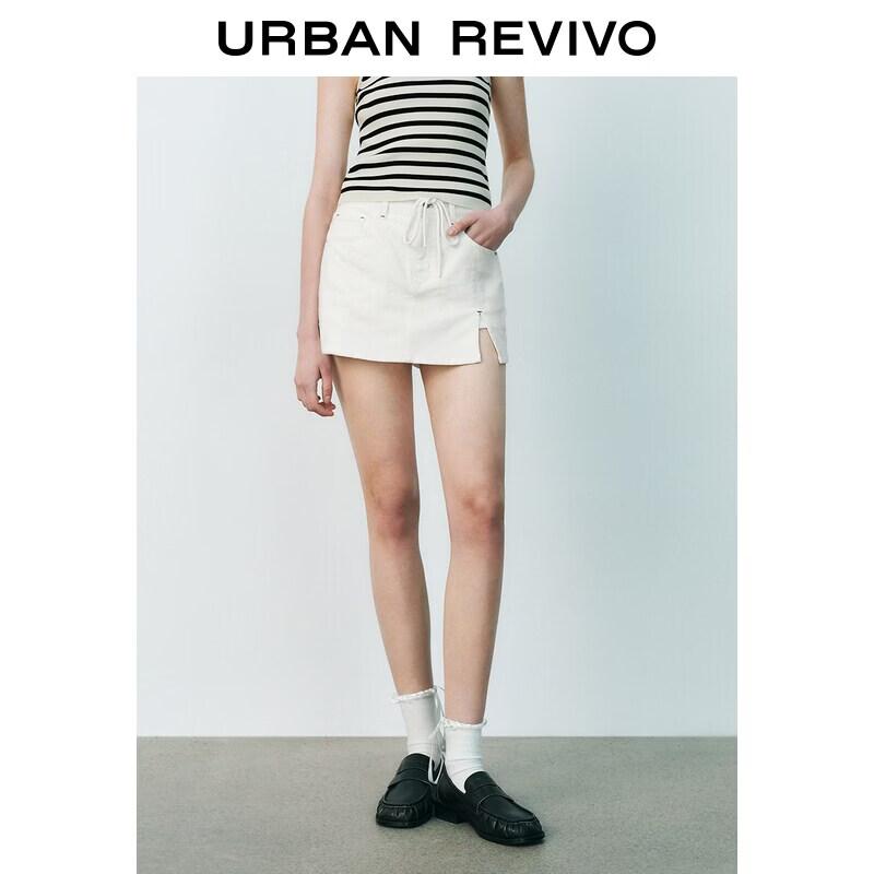 

UR Women s Urban Tie-Waist Slit Casual Shorts 27
