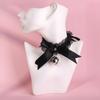 Süß Mode Kreativ Damen Gotisch Einfach Sexy Spitze Kragen Anhänger Schleife Knoten Glocke Choker Halskette Kleid Mädchen Party Schmuck