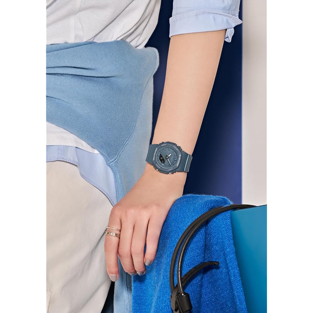 [Casio] G-Shock Watch [Domestic Genuine Product] Environmentally Friendly Materials GMA-P2100BA-2AJF Women's Blue