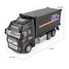 1/32 Simulations-Container-LKW Trägheits-Transportfahrzeug Baufahrzeug Kinderspielzeugauto Junge Großer LKW Rückziehauto