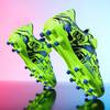 New Children Soccer Shoes Sports Society Field Boy Football Shoes Futsal Fast Indoor Sneaker Original Ankle Cleats Football Boot