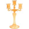 Decorative Candle Stands Glass Taper Candle Holders Candelabra Retro Candlestick Holders for Wedding,Table Centerpieces