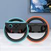 1/2Pairs For Nintendo Switch 2 Racing Steering Wheels with Silicone Pad L/R Handle Steering Wheel Game Controller Accessories